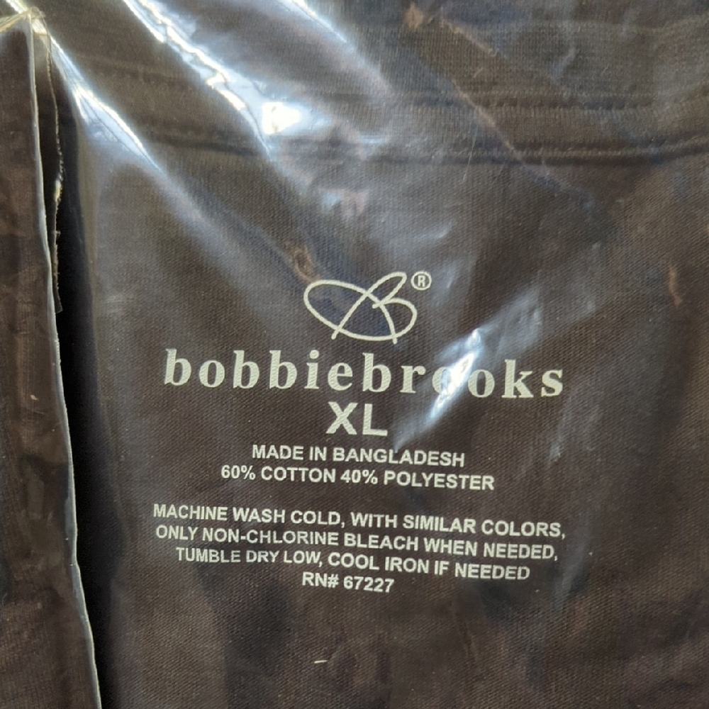 NEW 5 Pack Bobbie Brooks Ladies Scoop Neck T-Shirt Black XL - Picture 3 of 4